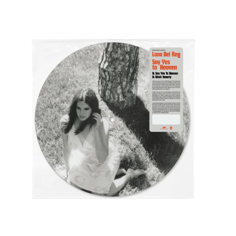 SAY YES TO HEAVEN 7" PICTURE DISC SINGLE - Store Lana Del Rey